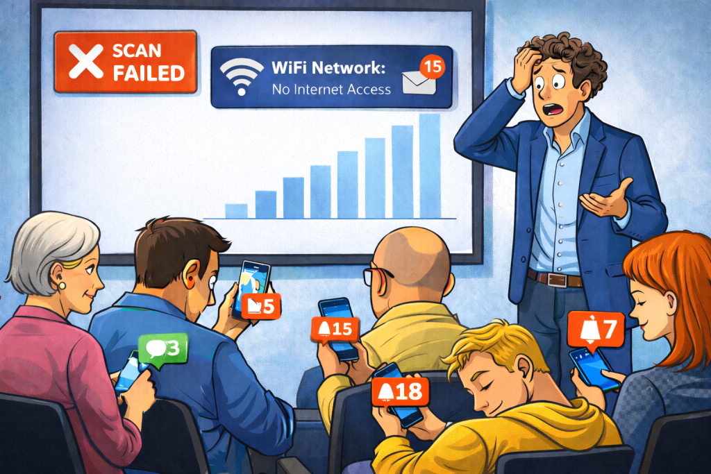 Telefoon gebruik presentatie?